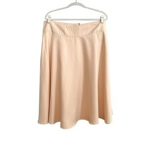 UNIQUE VINTAGE Retro 1950s Butter Yellow Full Skirt Rockabilly Pastel Pockets 2X